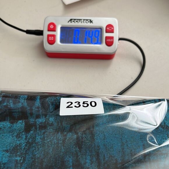 Josie Natori Patterned Full Zip Up Hoodie Teal Black Size Small - Picture 8 of 8